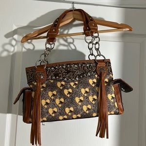 BHW Western Theme Leather Purse